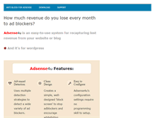 Tablet Screenshot of adsense4u.org